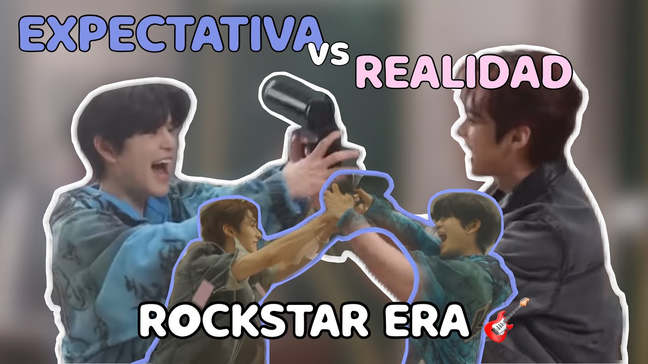 Stray Kids MV vs Realidad Rock Star era