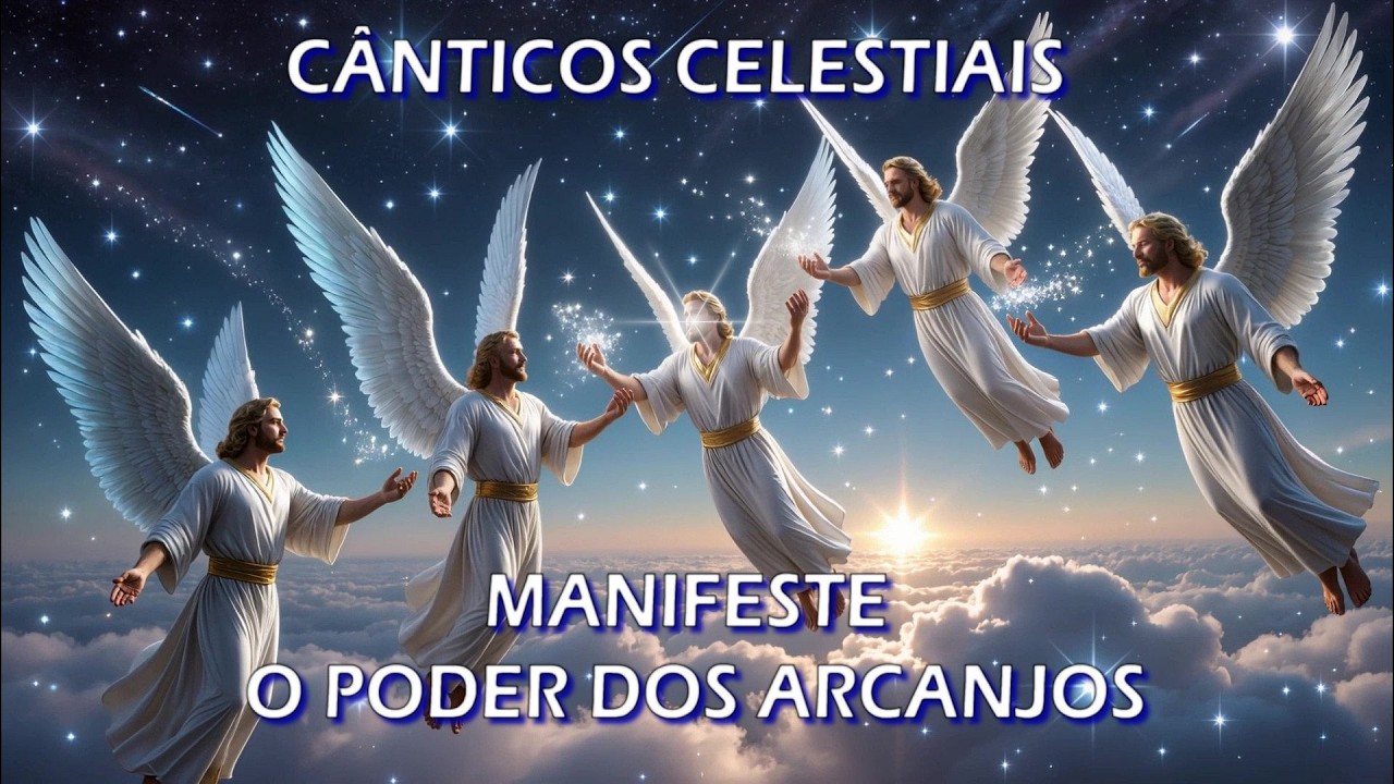 Arcanjos de Deus Rogai por Nossa Vitória  Cânticos Celestiais, #anjos  #seresdeluz #arcanjos