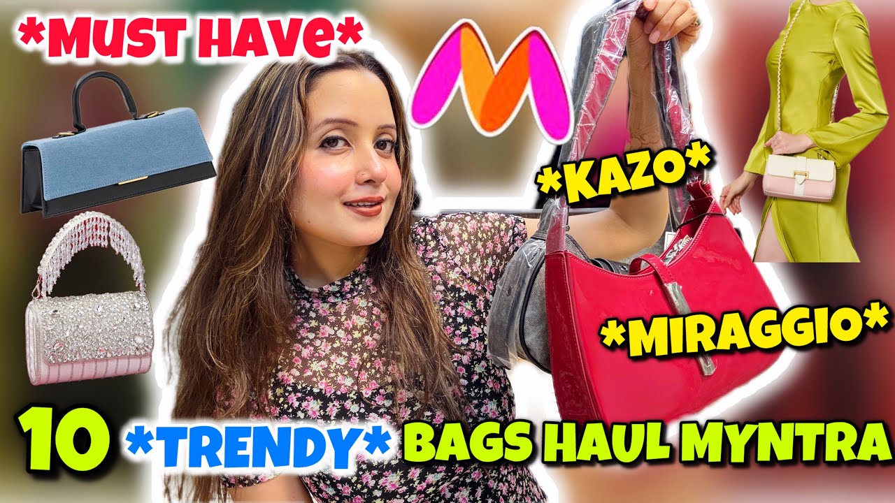 Огромные сумки премиум-класса от Myntra😍Ручная сумка, сумка на плечо, сумка через плечо, модный к...