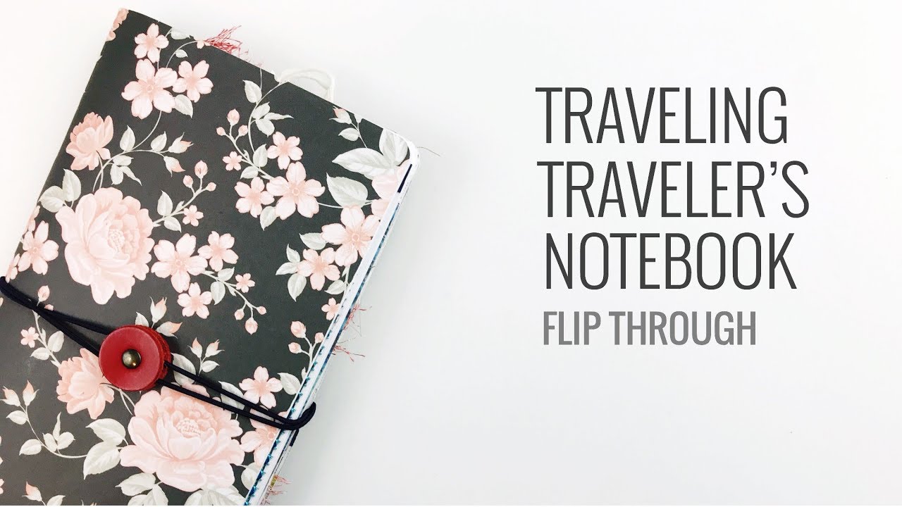 Traveling Traveler's Notebook Flip Through | No.1