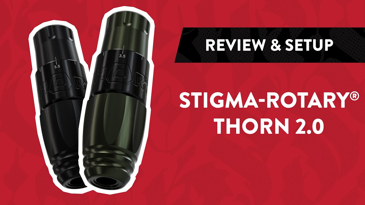 Stigma-Rotary® Thorn 2.0 Tattoo Machine | Review, Setup & Unboxing