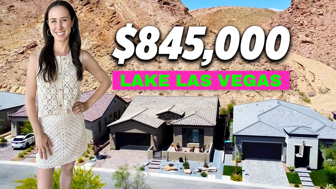 Tour this STUNNING Del Webb Lake Las Vegas Home for Sale | A Desert Oasis!