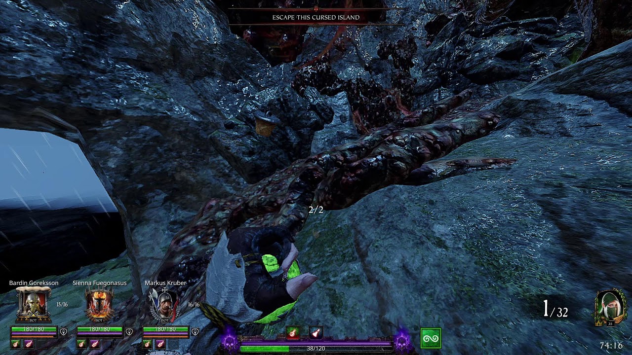Vermintide 2 - A Parting of the Waves Recruit (Waystalker Sword and Dagger / Hagbane Shortbow)