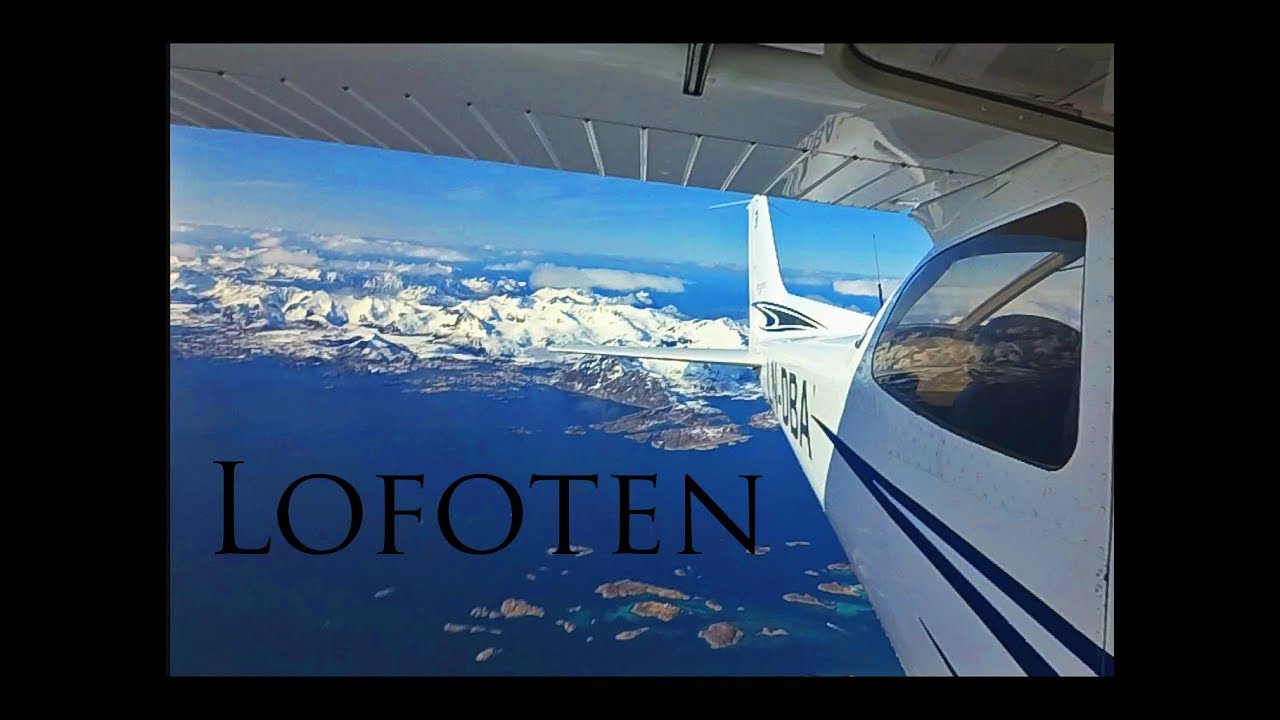 What a view! Flying to Lofoten, Norway in a Cessna 172SP with G1000!