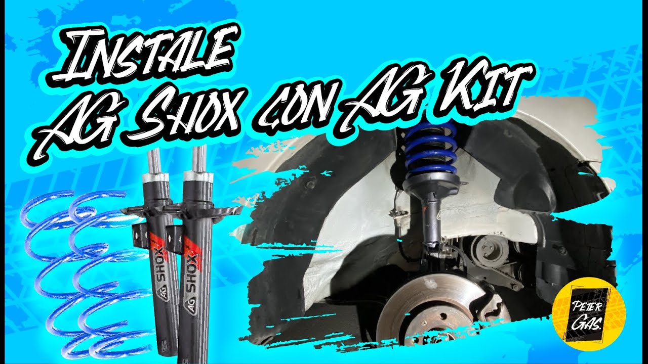 Le dimos suelo con Amortiguadores AG Shox y Resortes AG KIT