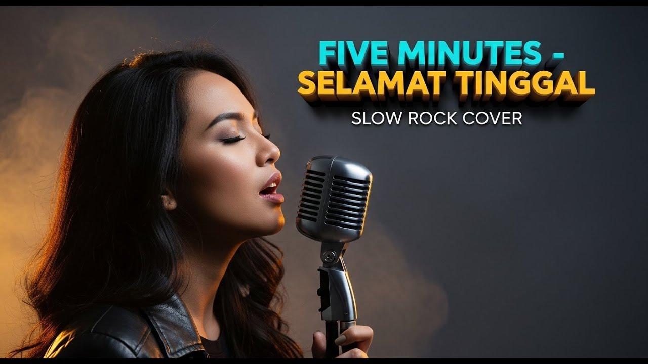 🎸 FIVE MINUTES - SELAMAT TINGGAL | Slow Rock Cover | Versi Cewek Lebih Perih