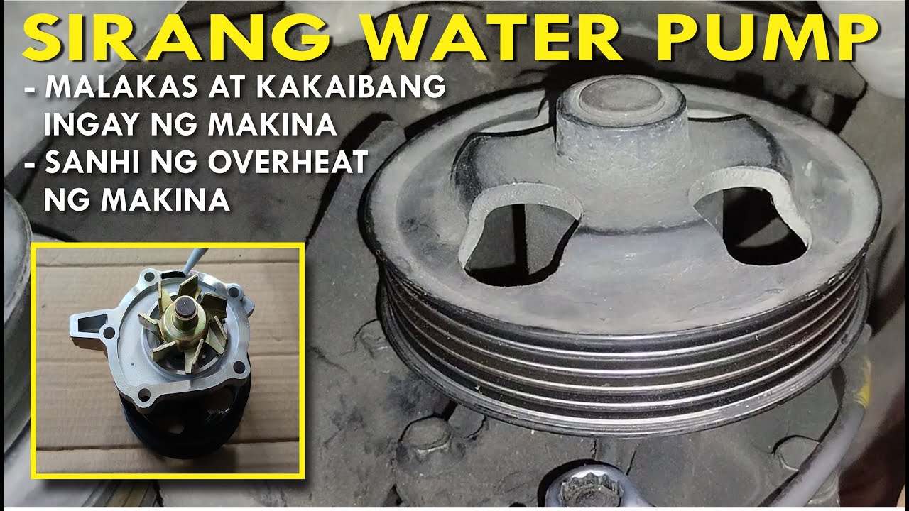 Bad Water Pump Noise | How to Check and Replace