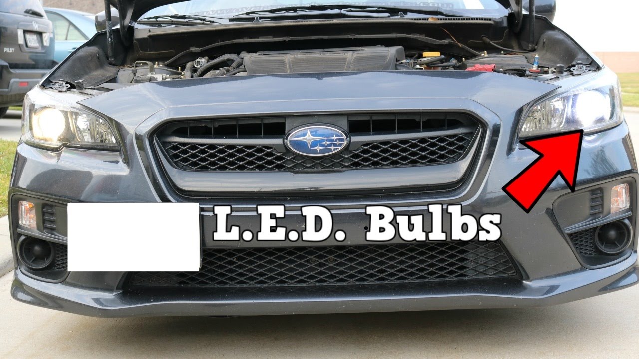 2016 WRX LED Headlight Install. AuxBeam H11 LED Headlights