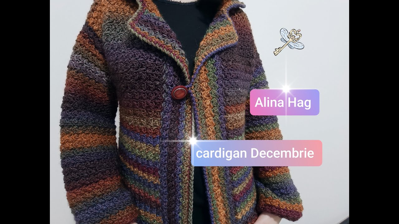 cardigan DECEMBRIE (beautiful jacket/gilet au crochet)