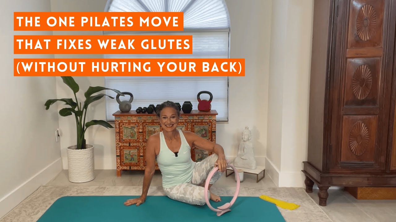 The One Pilates Move That Fixes Weak Glutes (Without Hurting Your Back)