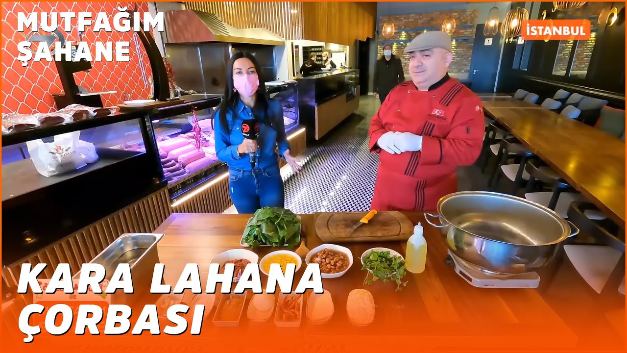 Kara Lahana Çorbası Tarifi- Özlem & Yasin ile Mutfağım Şahane