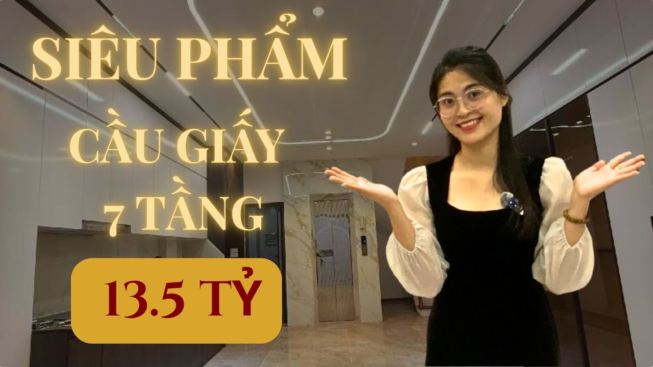Bán nhà Cầu Giấy, Khúc Thừa Dụ, 7 tầng xây mới