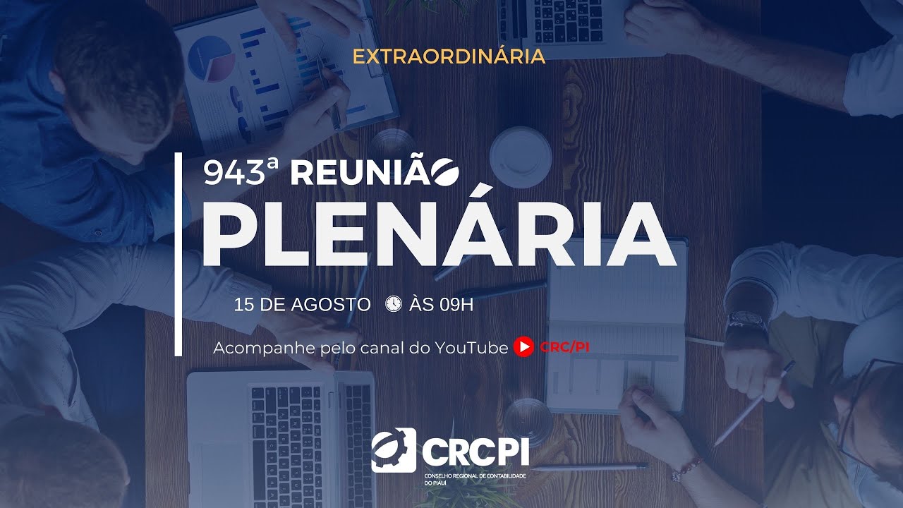 943º REUNIÃO PLENÁRIA EXTRAORDINÁRIA CRC Piaui