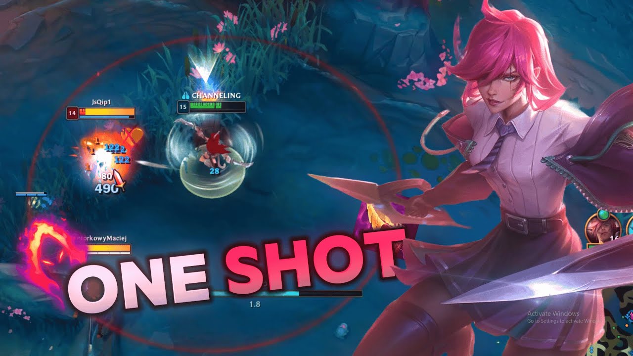 When Katarina STACKS DARK HARVEST on EVERYONE...