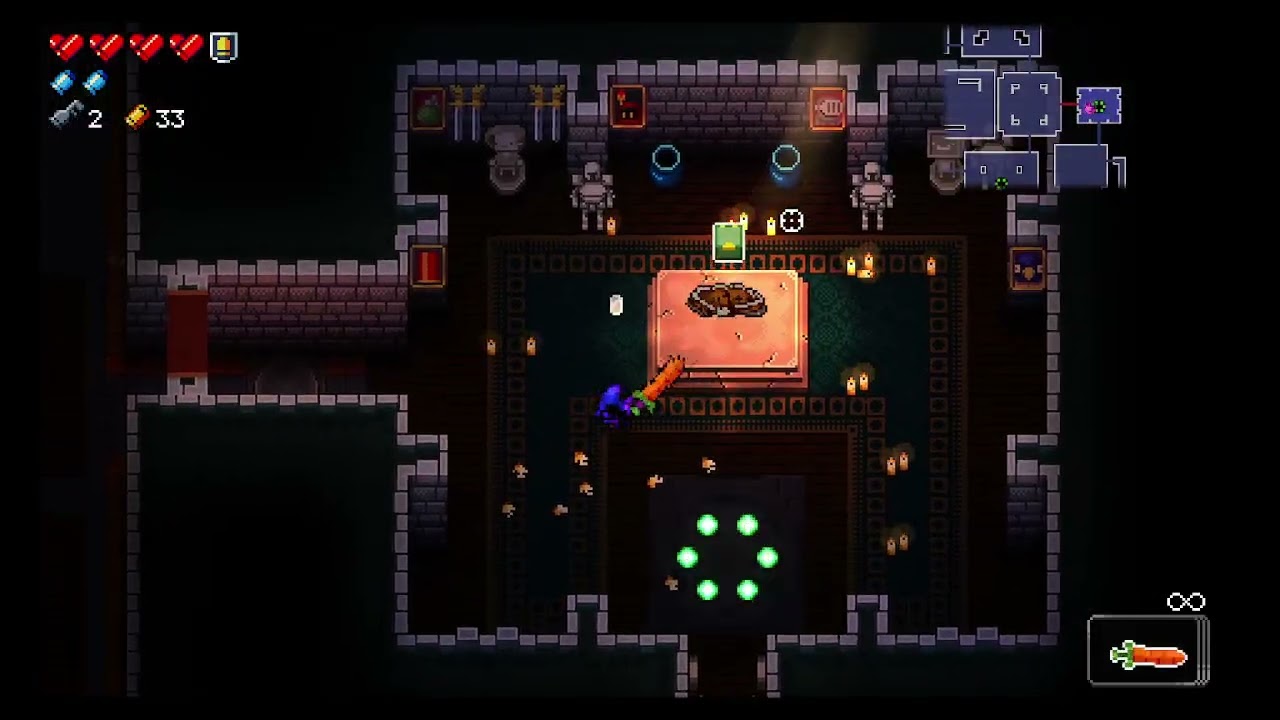 Enter the Gungeon S01E116, Paradox, R and G Dept, Cursed Resourceful Rat, The Richest Rat