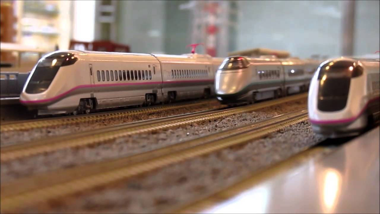 Nゲージ東日本新幹線動画　やまびこ・つばさPV