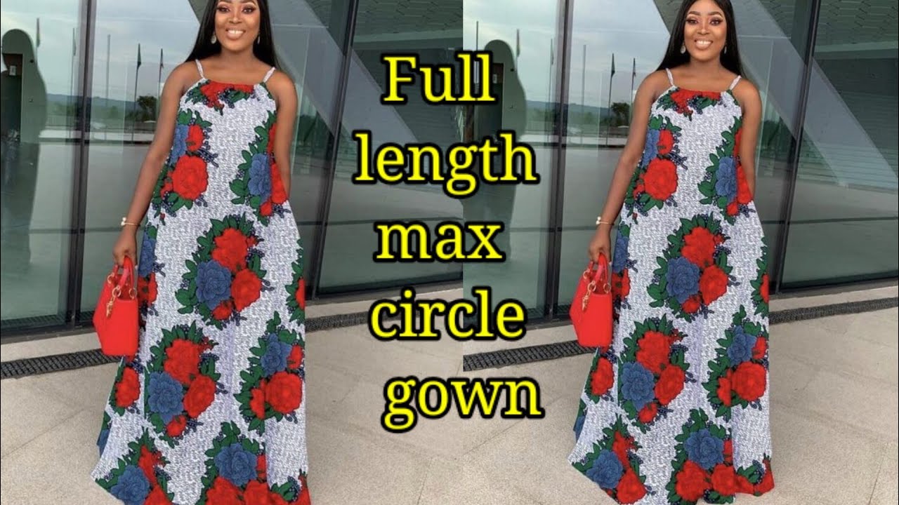 How to cut and sew a max circle dress/ Best method/ Nelostitches