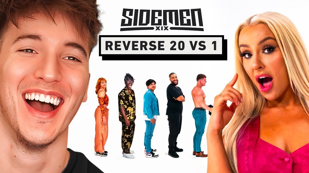 Reacting To Sidemen Reverse 20 vs 1: Tana Mongeau Edition!