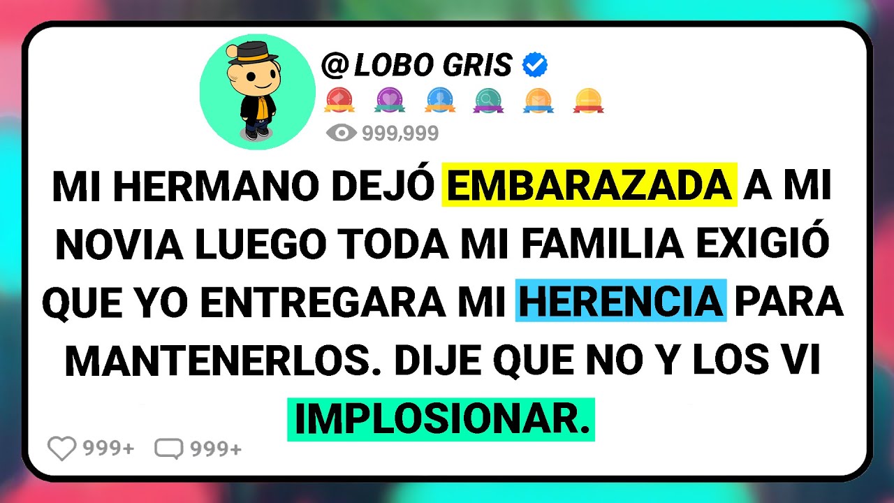 Mi Hermano Dejó Embarazada A Mi Novia Luego Toda Mi Familia Exigió Que Yo Entregara Mi Herencia....