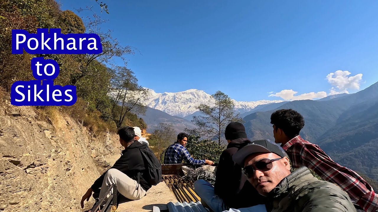 Pokhara to Sikles Bus Ride | Scenic Bus Ride to Sikles from Pokhara |