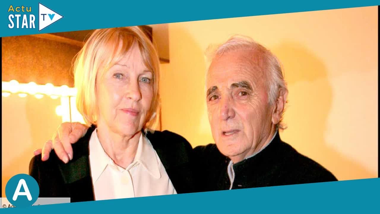 Charles Aznavour : 5 ans après sa mort, sa veuve Ulla est enfin “heureuse”