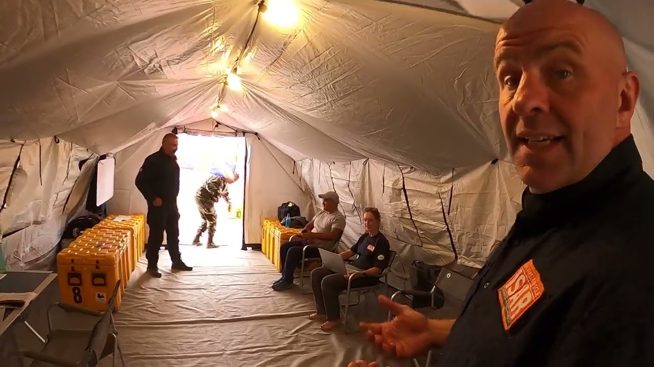 Exploring UK International Search and Rescue's (UK ISAR) Base of Operations in Morocco