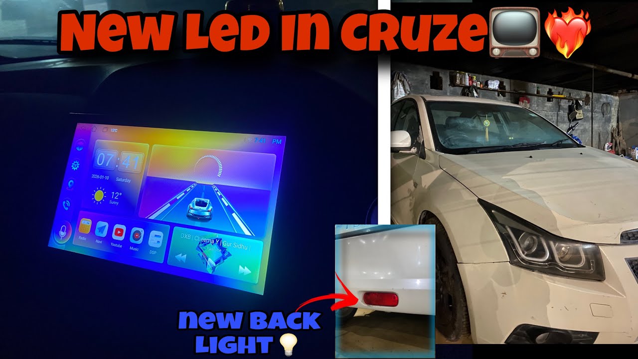 New 9 Inch Led In Cruze📺❤️‍🔥 | New Back Light In Swift💡⛳️ | Harman Attal
