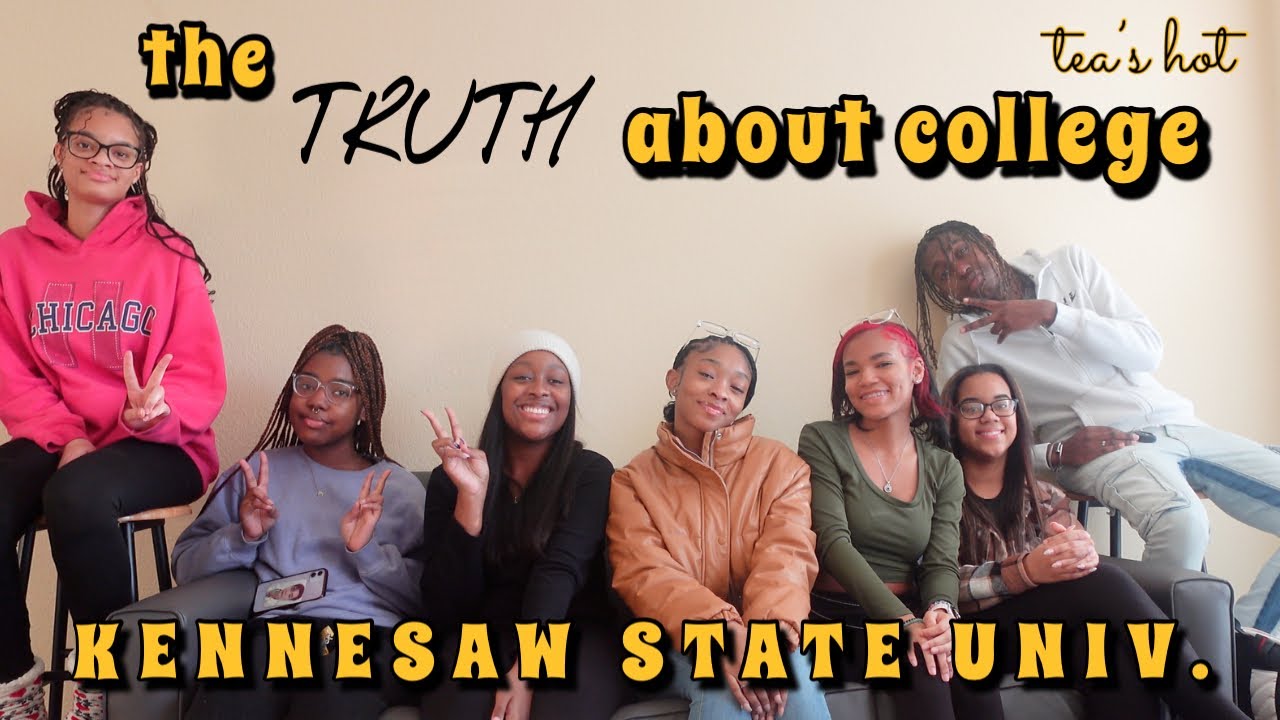 the TRUTH ABOUT COLLEGE | Kennesaw State Univ. | freshman advice, campus life, + more || Ju Lanee'