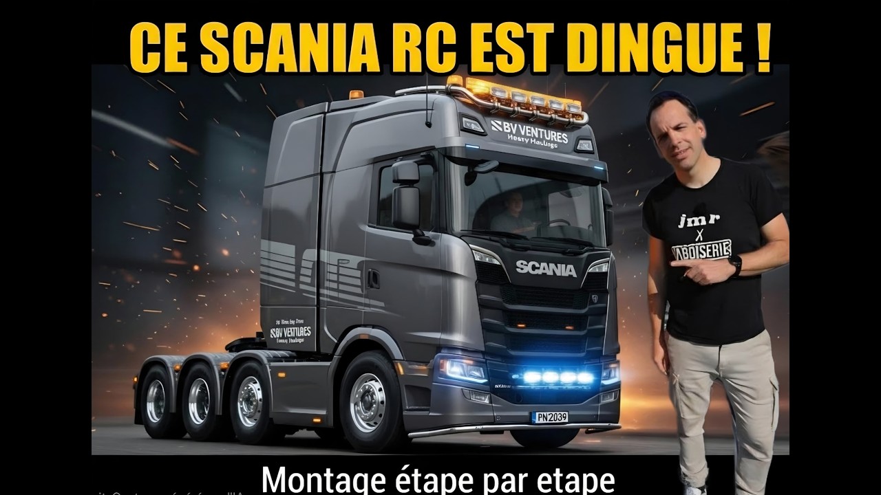 SCANIA 770S 8x4x4 TAMIYA a plus de 1500&euro;