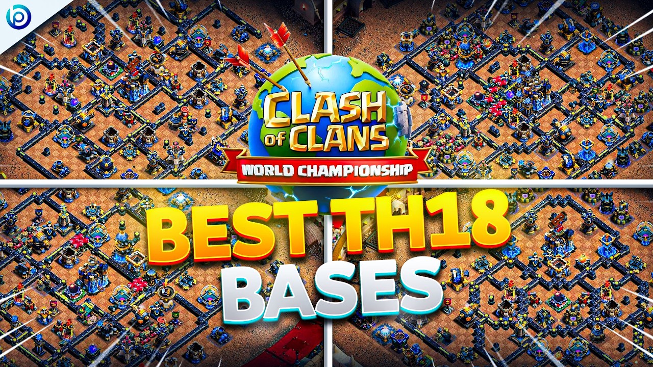 15 BEST TH18 Bases From the July 2026 Clash Worlds Qualifier