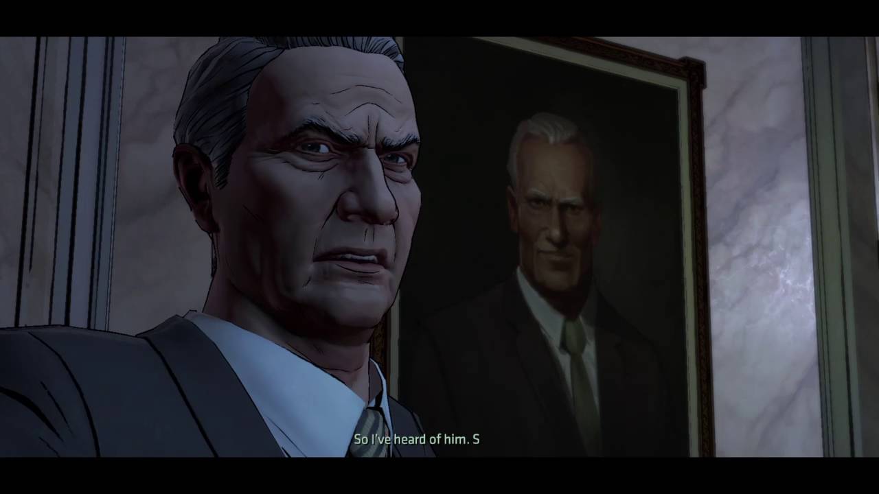 Batman episode 2 going to meet Mayor Hill as Batman