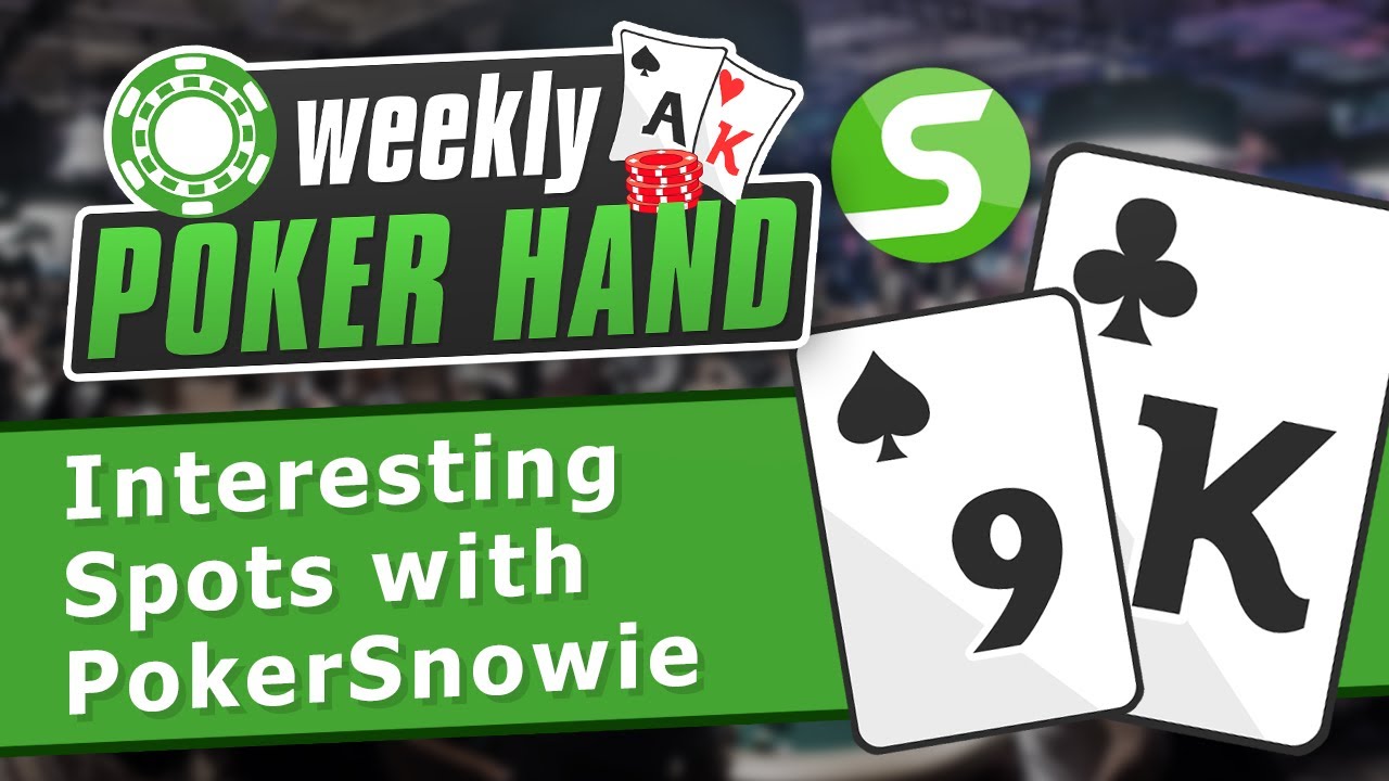 How to Play the Small Blind vs PokerSnowie!