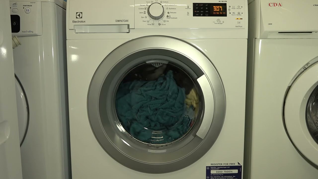 Cotton Standard Eco 60'c / Electrolux compactCare Time Manager SW30K4101