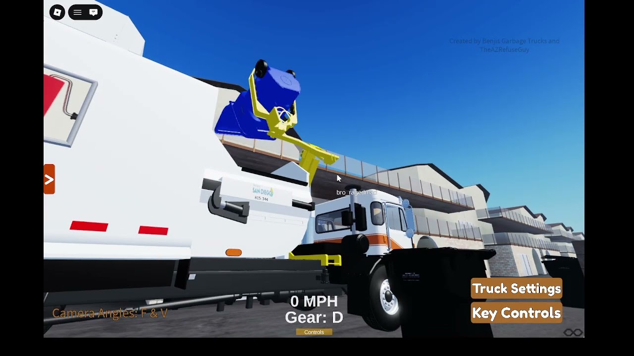 ESD, Scorpion trash truck gameplay