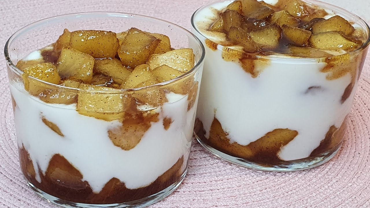 ✅️ VASITOS DE MANZANA CARAMELIZADA. El postres perfecto!