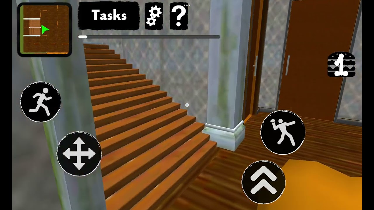 Clown Neighbor escape level 15 (final)