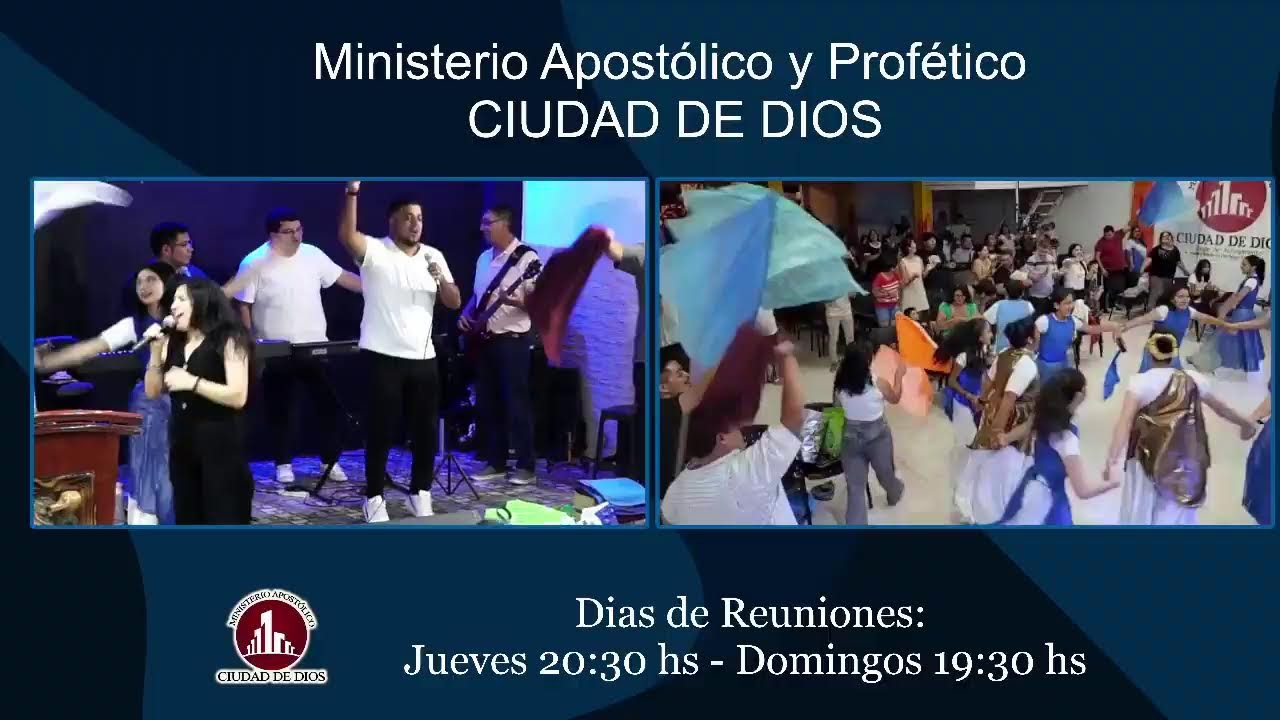 Reunión en vivo -Ciudad de Dios - Gral. Roca 08/02/26  CIUDAD DE DIOS
