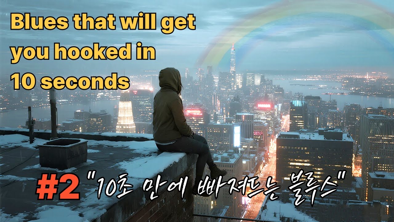 “무심코 틀었다가 절대 스킵 못하는 블루스” 🎸