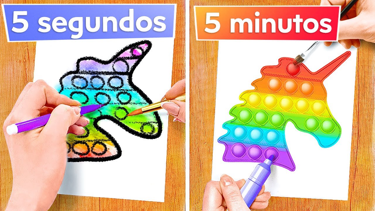 TRUQUES LEGAIS DE ARTE E DESENHO || Dicas de arte f&aacute;ceis e legais, por 123 GO! GOLD