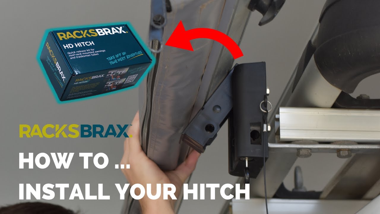 HD HITCH - How to install your HD Hitch to your vehicle and roof rack accessory | RacksBrax