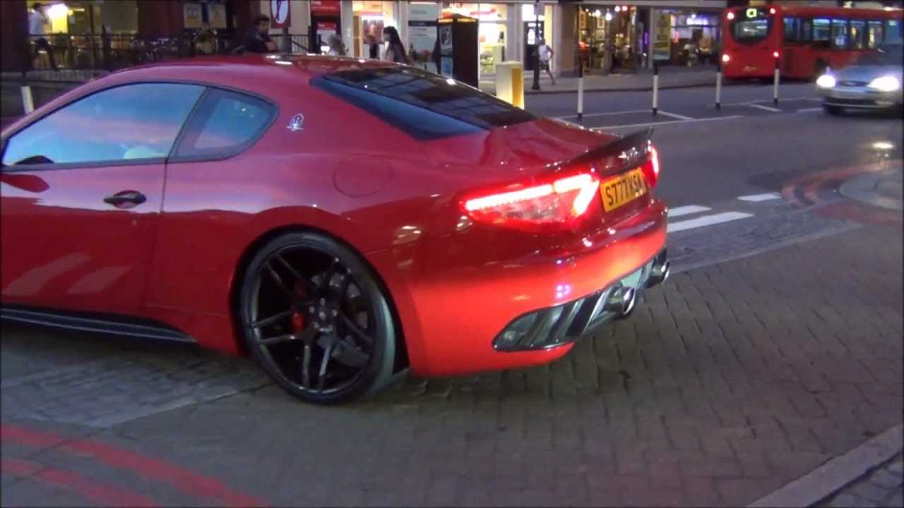 Maserati MC Stradale Novitec Tridente BRUTAL Accelerations and Downshifts