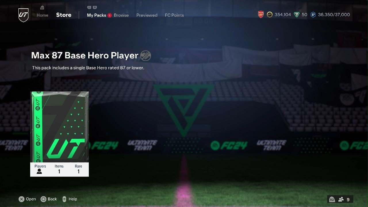 Max 87 Hero Player Pack EAFC 24