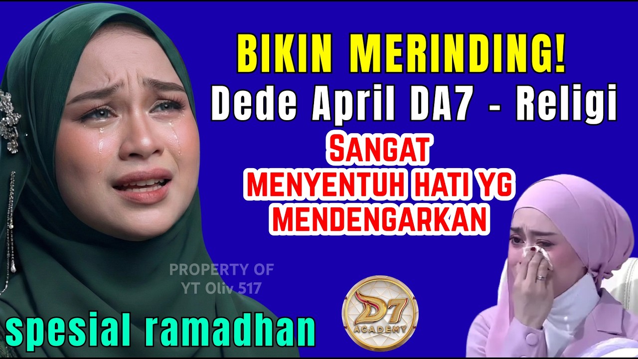 MENYENTUH JIWA & PERASAAN 🤲 Ratusan Orang Menangis Dengar Ini.. | Lagu Religi Terbaru Dede April DA7