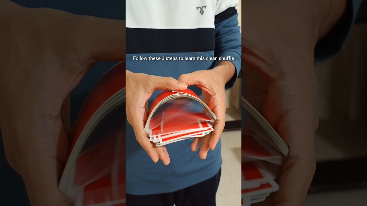 Learn the COOLEST Card SHUFFLE Ever! (Riffle Shuffle)
