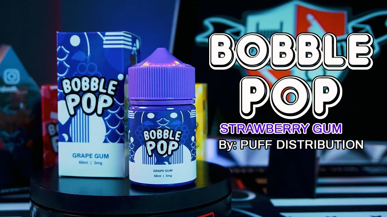 Cobain Mantul Series Bobble Pop Grape Gum By PUFF DISTRIBUTION | Sensasi Ngunyah Permen Karet