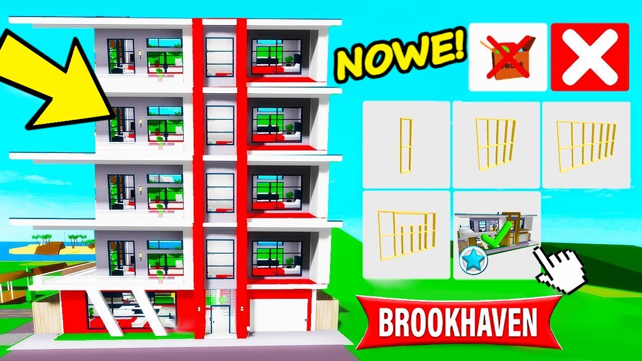 JAK DODAĆ PIĘTRO DO DOMU na BROOKHAVEN RP w ROBLOX! NOWY UPDATE!