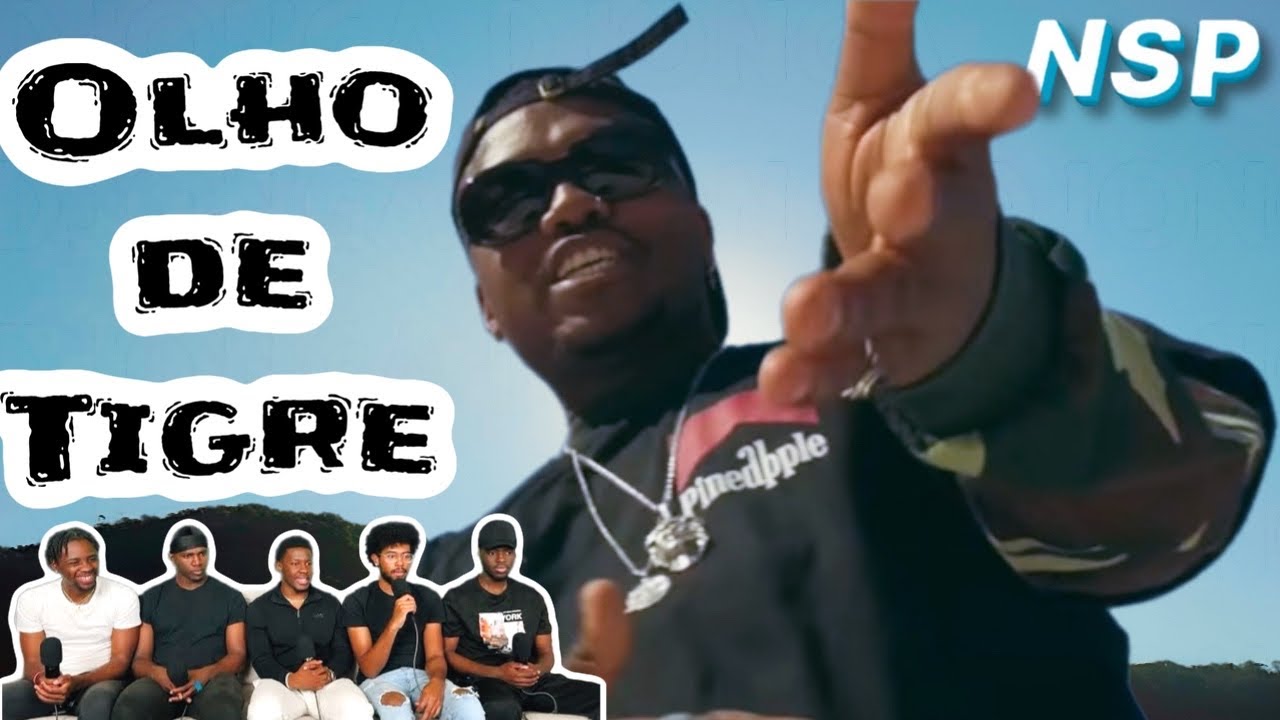 First Time Reacting To Brazilian Rap 🇧🇷| Olho de Tigre - Djonga - Com Legendas🇧🇷.