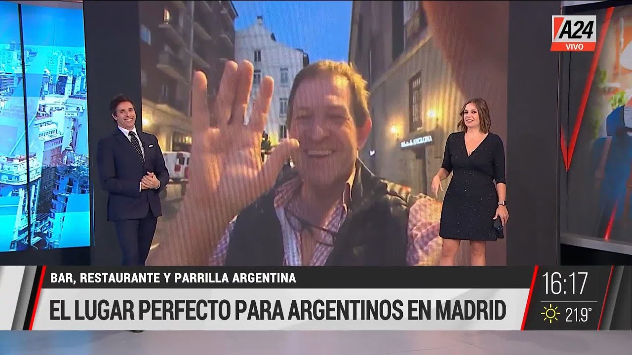 🥩El lugar perfecto para argentinos en Madrid🍷 A24