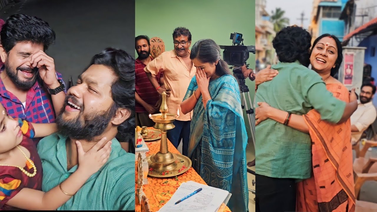 സാന്ത്വനത്തിന്റെ ഷൂട്ട്‌ കഴിഞ്ഞ് ഞങ്ങൾ പൊട്ടിക്കരഞ്ഞപ്പോൾ 🥺 #santhwanam #achusugandh