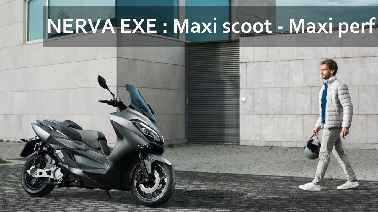 Le meilleur scooter électrique 2024 #125cc : NERVA EXE